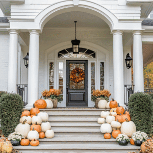 Luxe pumpkin arrangement